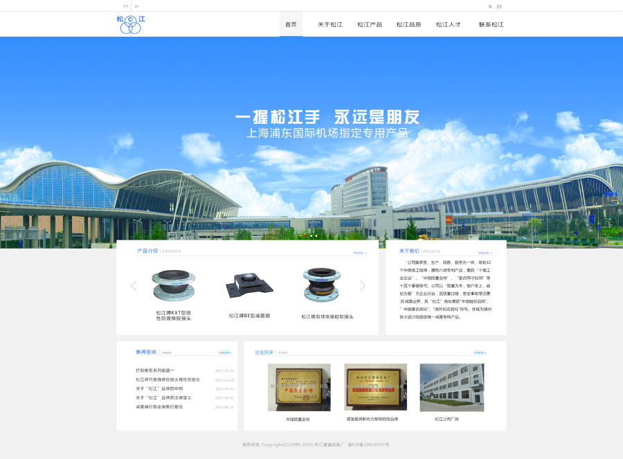 传统企业网站设计|其他网页|网页|yuanyebp - 原创设计作品 